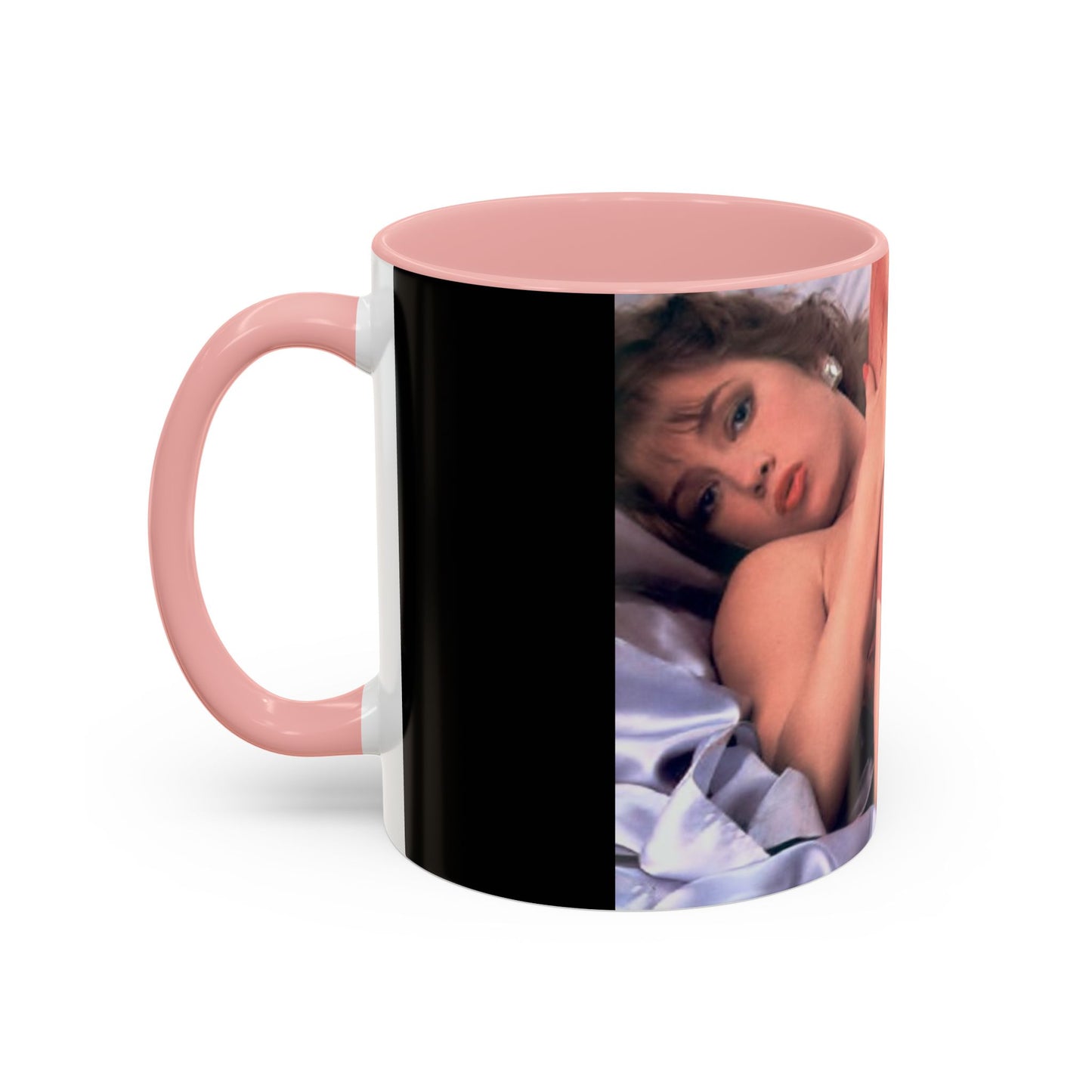 Accent Coffee Mug (11, 15oz) Traci Lords Naked Nude Retro