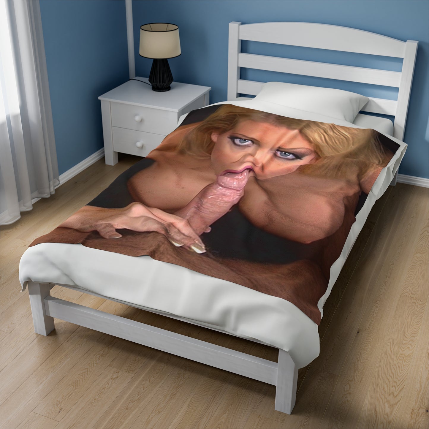 Velveteen Plush Blanket Jenna Jameson