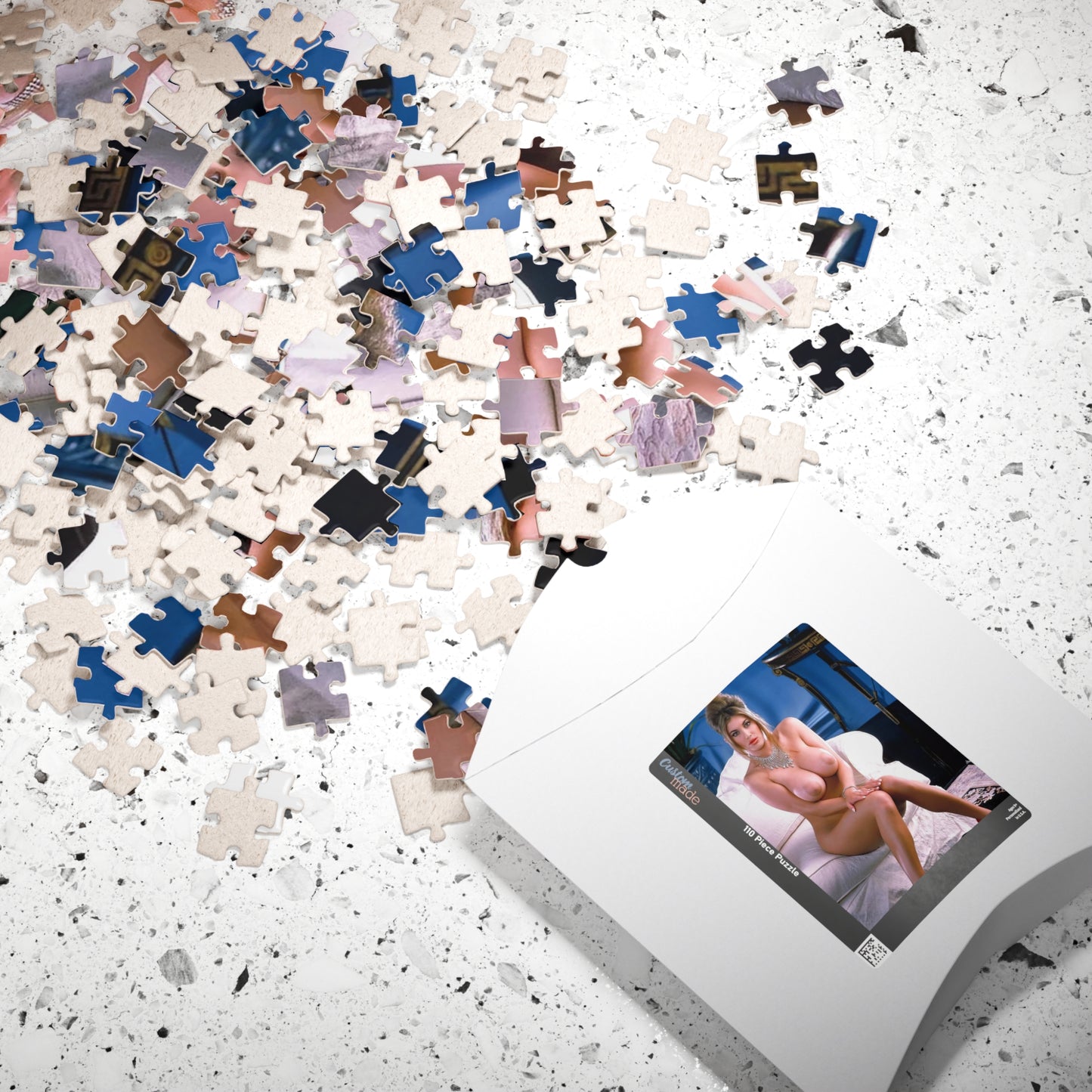 Puzzle (110, 252, 520, 1014-piece) Retro Pornstar Celeste Nude