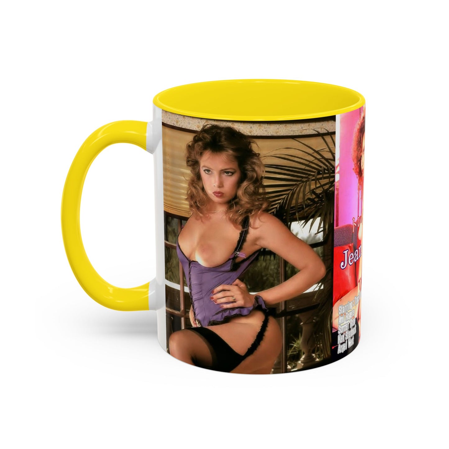 Accent Coffee Mug (11, 15oz) Traci Lords Nude