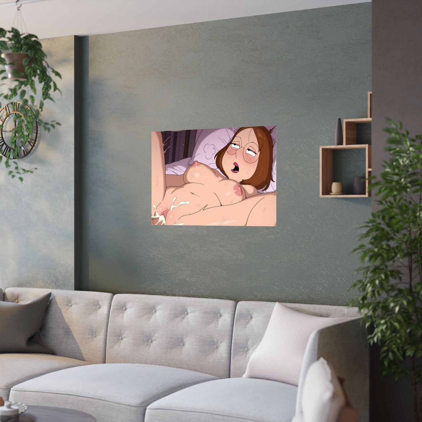 Satin Posters (210gsm) Meg Griffin Nude
