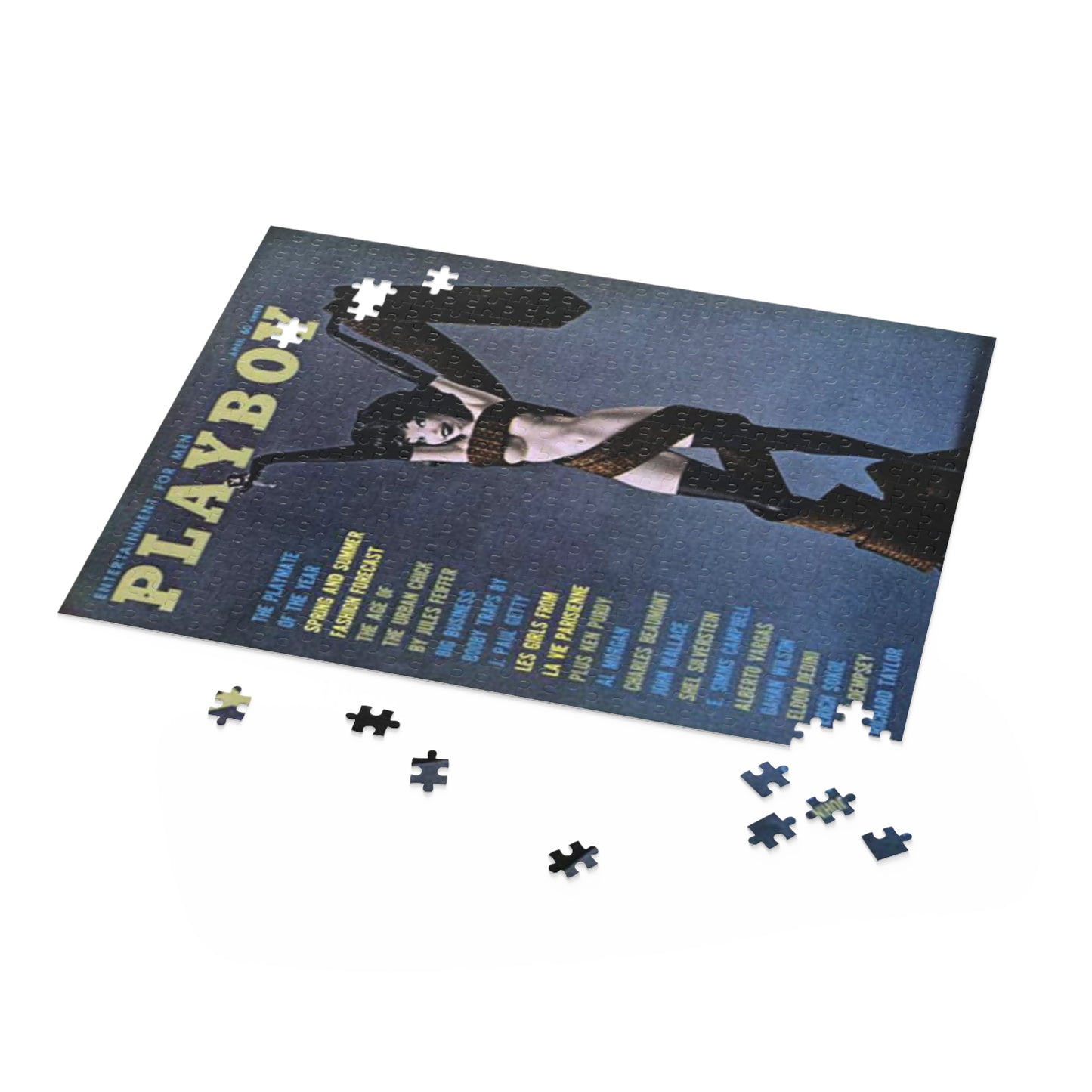 Puzzle (120, 252, 500-Piece) Playboy Cover April 1961