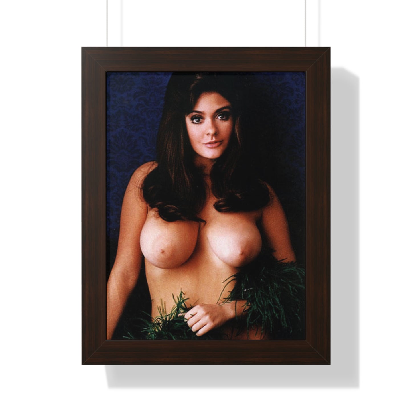 Framed Vertical Poster Playboy Playmate Cynthia Myers Nude