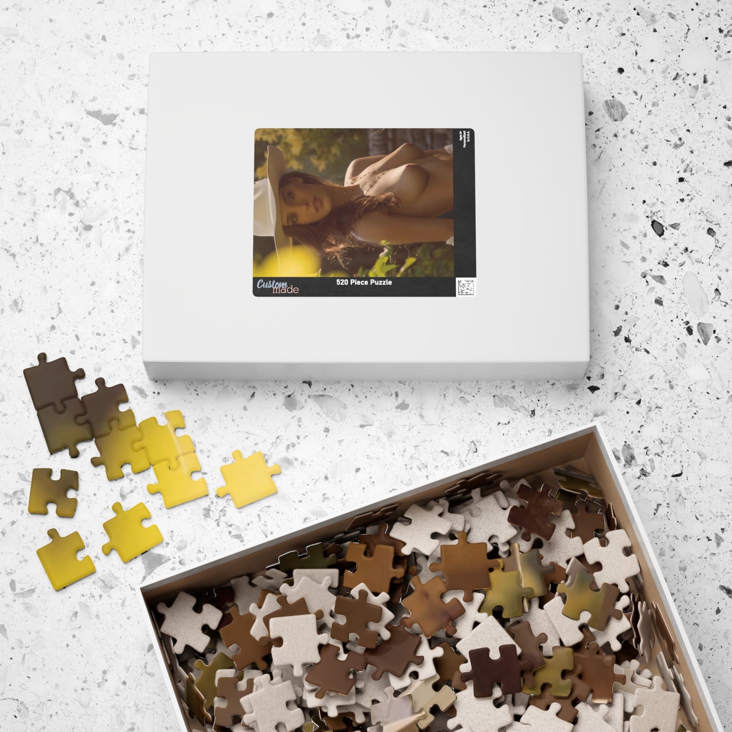 Puzzle (110, 252, 500, 1014-piece) Playboy Playmate January 2018 Kayla Garvin