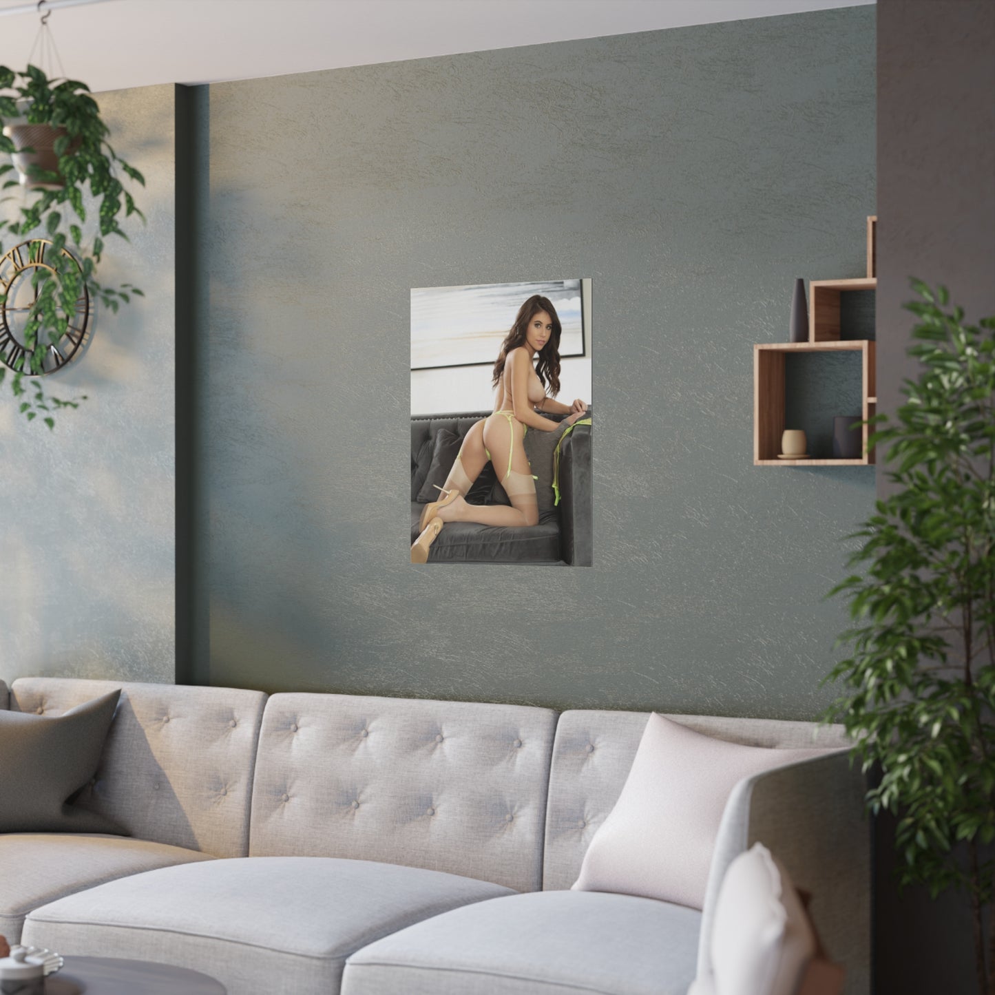 Satin Posters (210gsm) Pet Violet Summers Nude