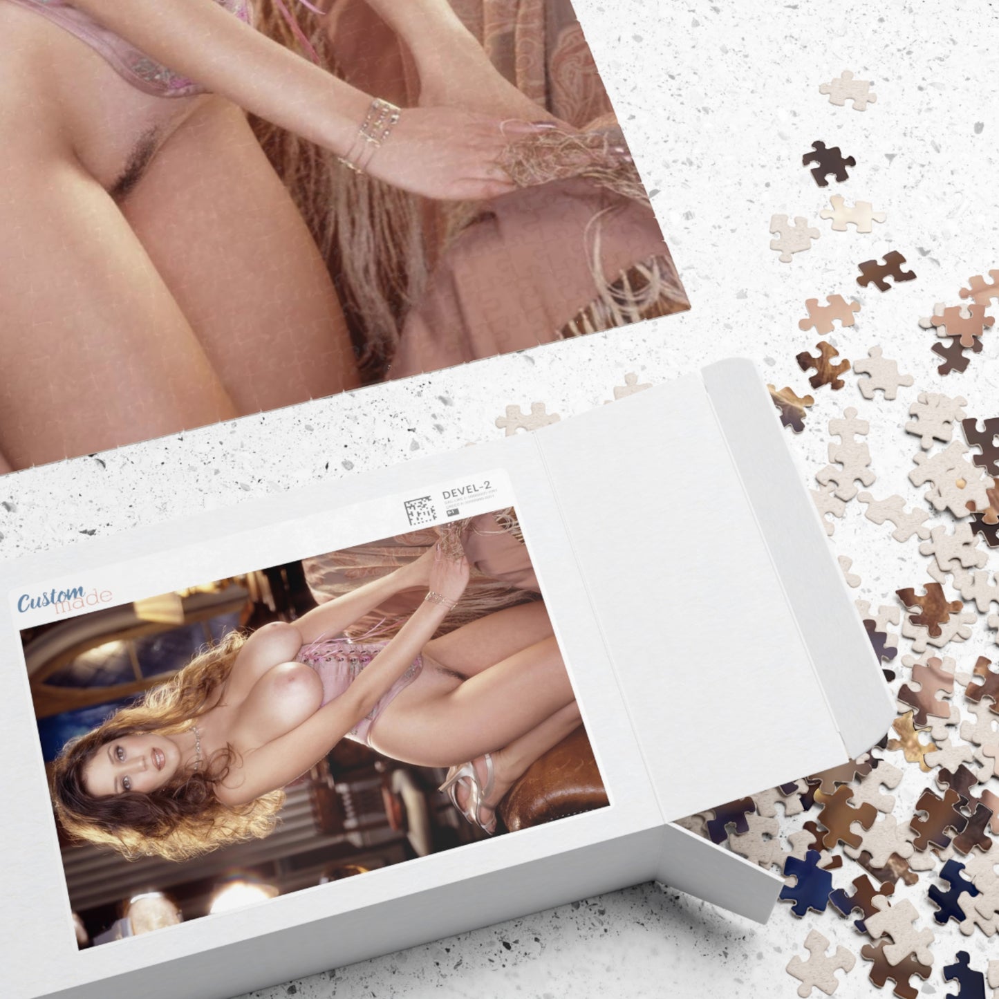 Puzzle (110, 252, 500, 1014-piece) Playboy Playmate March 2001 Miriam Gonzalez