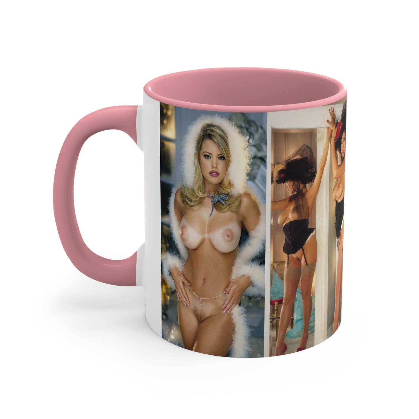 Accent Coffee Mug, 11oz Playboy Playmates 1997 January - April