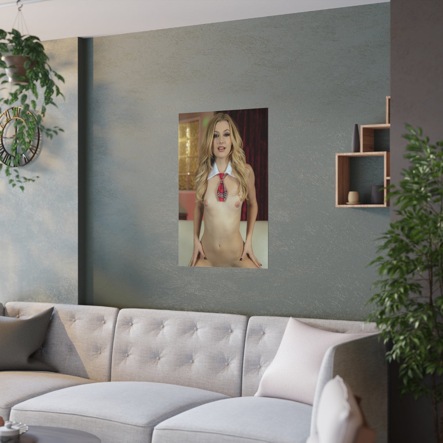 Satin Posters (210gsm) Pet 2018 Alexa Grace Nude