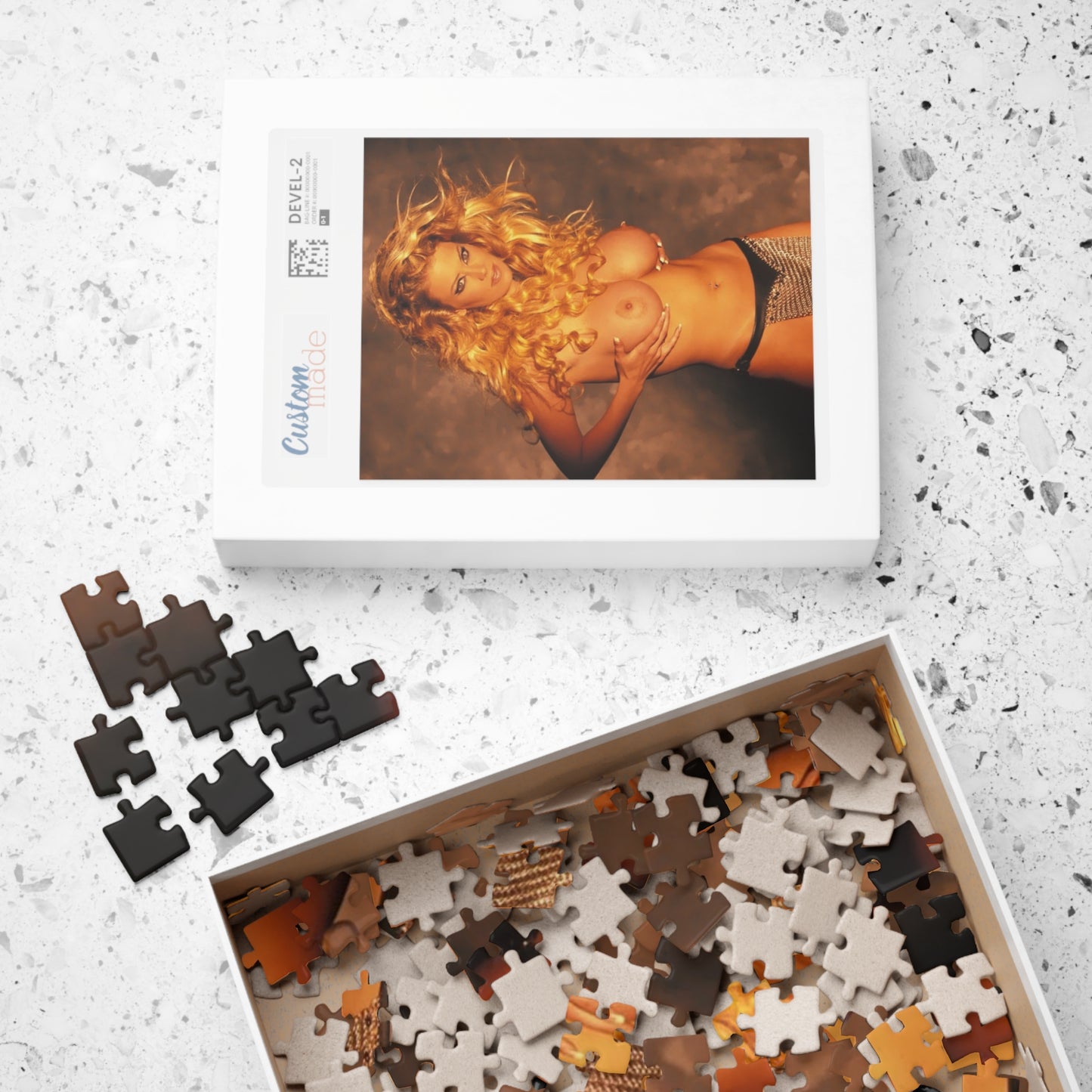 Puzzle (110, 252, 500, 1014-piece) Pornstar Jenna Jameson Nude