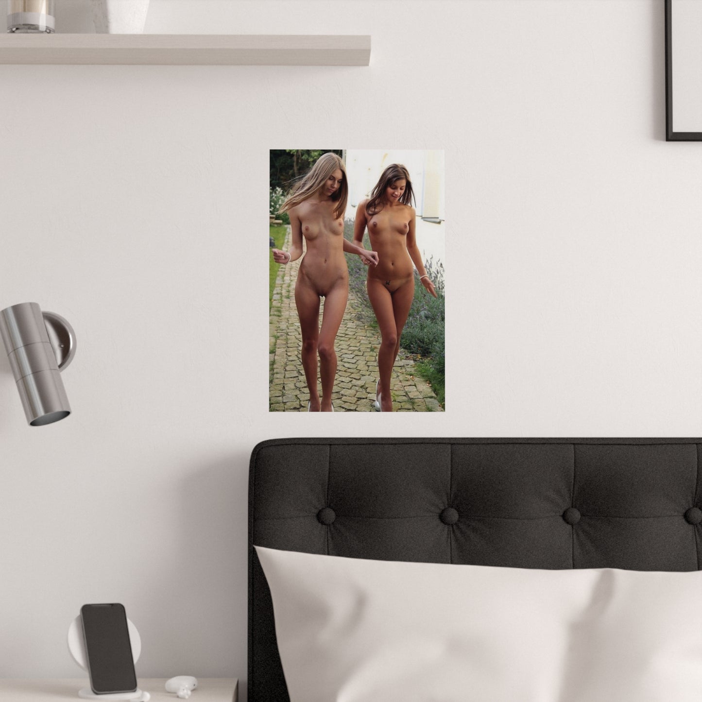 Satin Posters (210gsm) Nude Walk