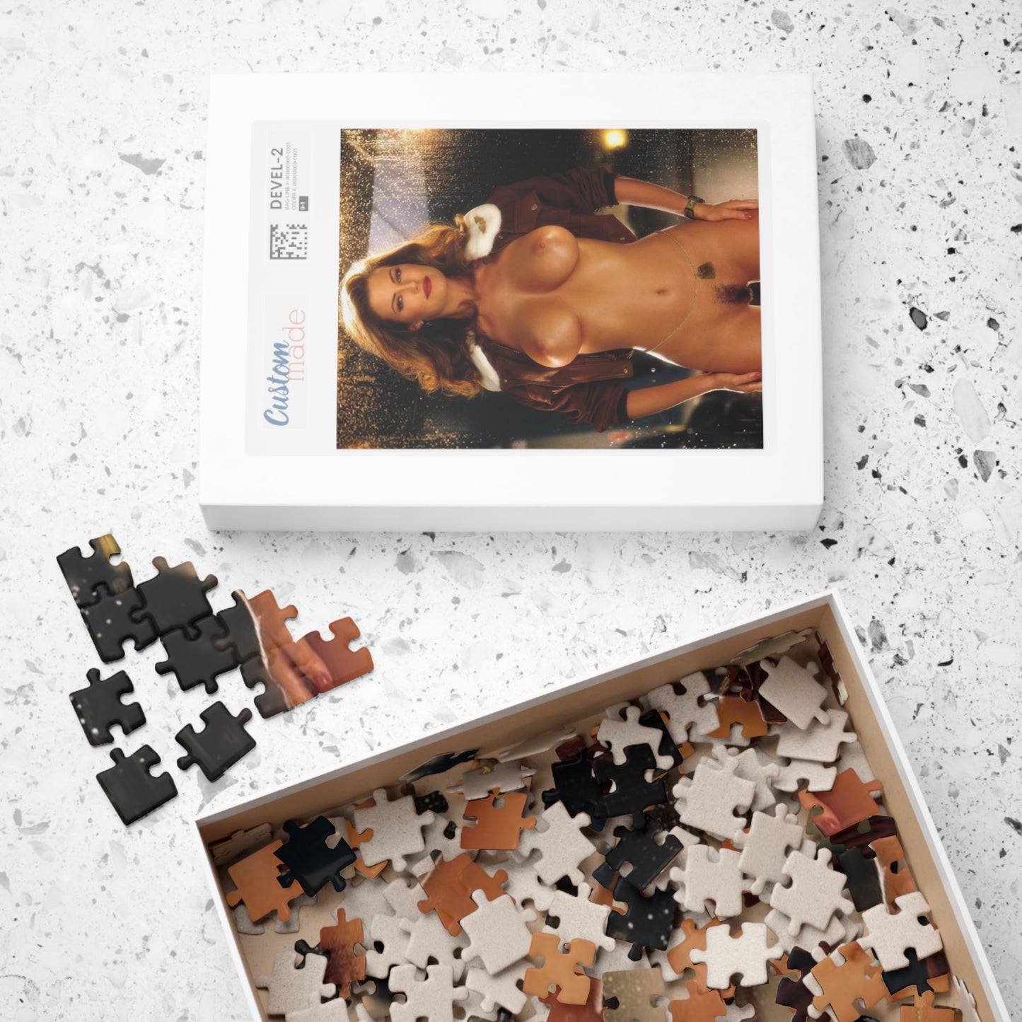 Puzzle (110, 252, 500, 1014-piece) Playboy Playmate April 1994 Becky Delossantos