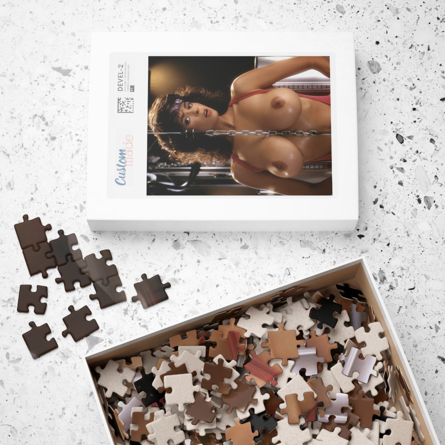 Puzzle (110, 252, 500, 1014-piece) Playboy Playmate Nov 1984 Roberta Vasquez