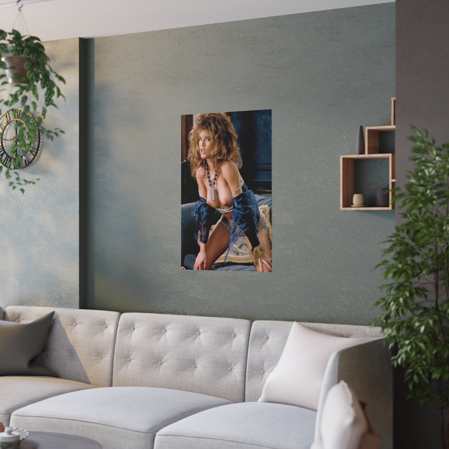 Satin Posters (210gsm) Pornstar Racquel Darrian Nude
