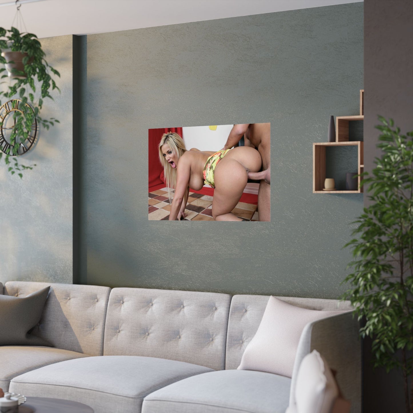 Satin Posters (210gsm) Shyla Stylez Nude