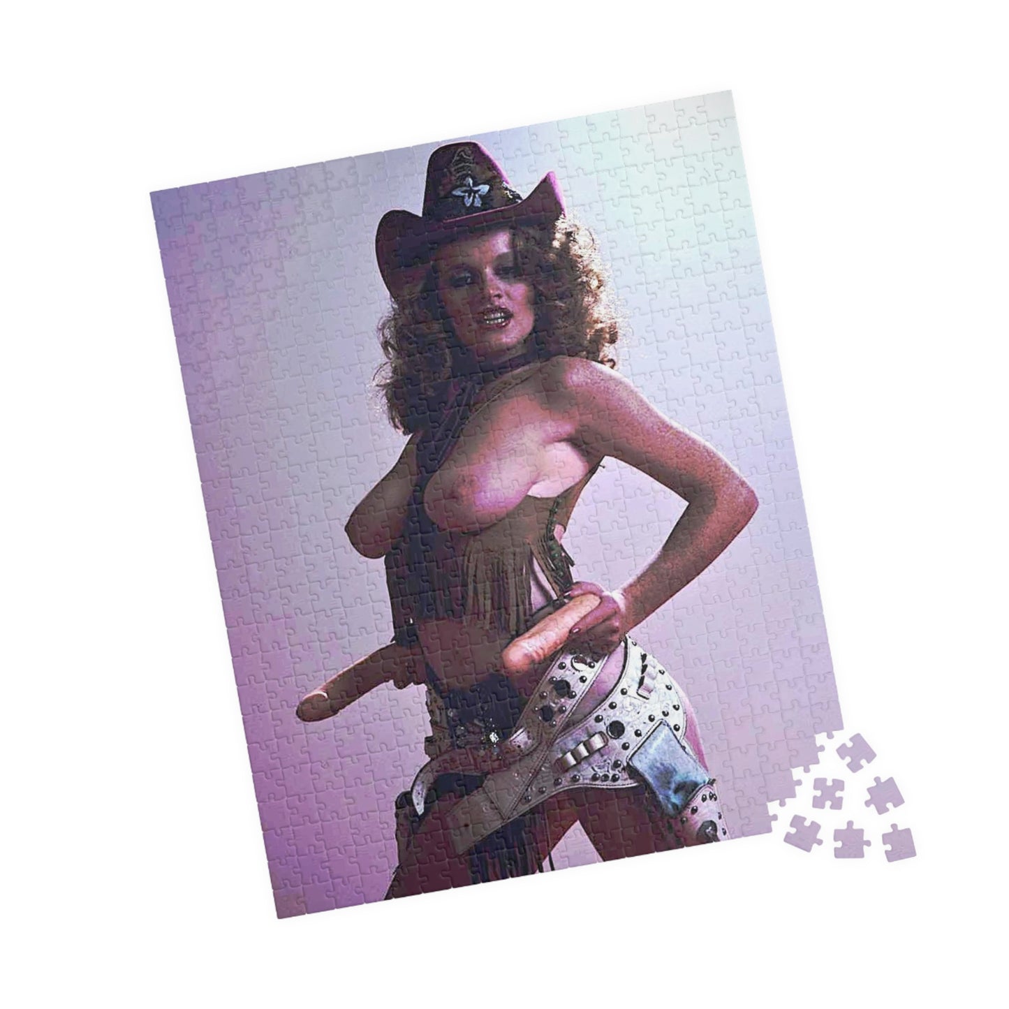 Puzzle (110, 252, 500, 1014-piece) Retro Pornstar Lisa De Leeuw Nude