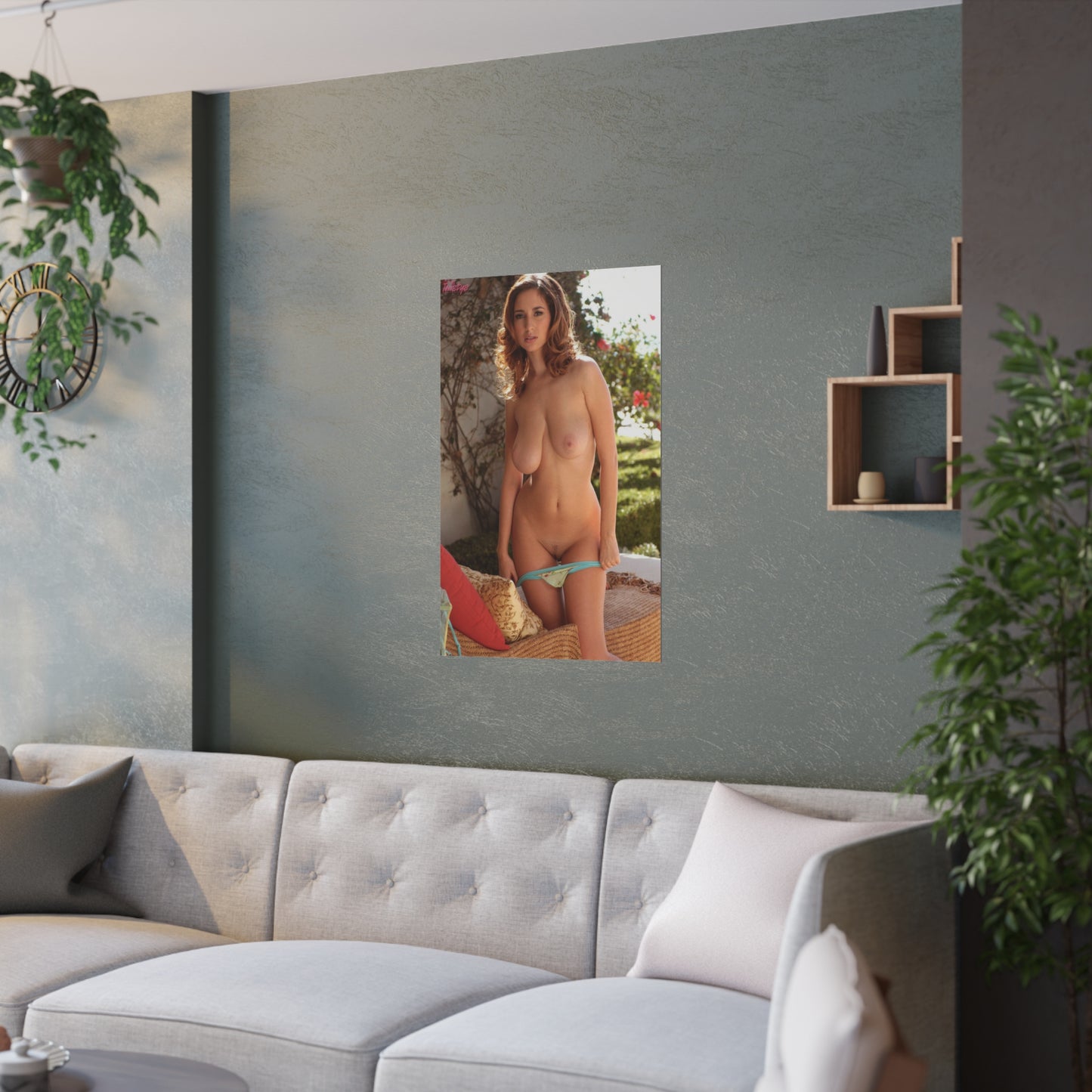 Satin Posters (210gsm) Shay Laren Nude