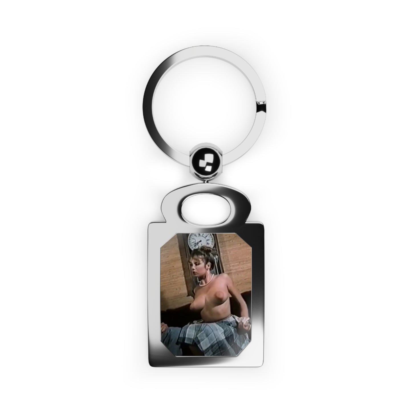 Rectangle Photo Keyring Traci Lords Nude Retro Porn Star