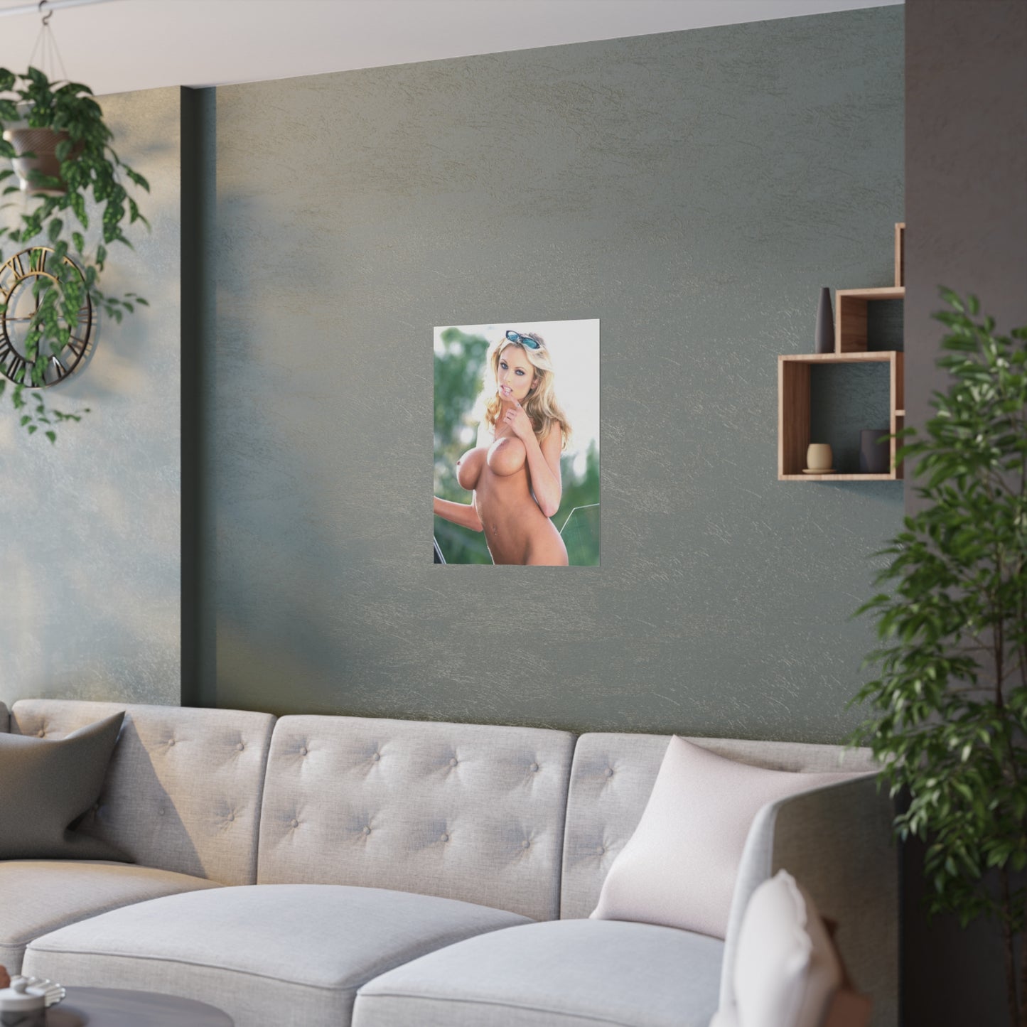 Satin Posters (210gsm) Pornstar Briana Banks Nude