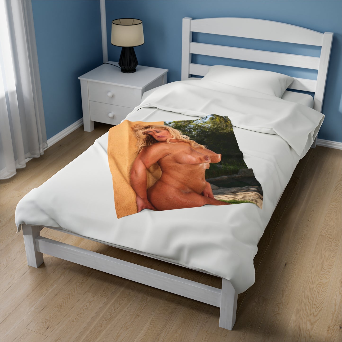 Velveteen Plush Blanket Pornstar Shyla Stylez Nude