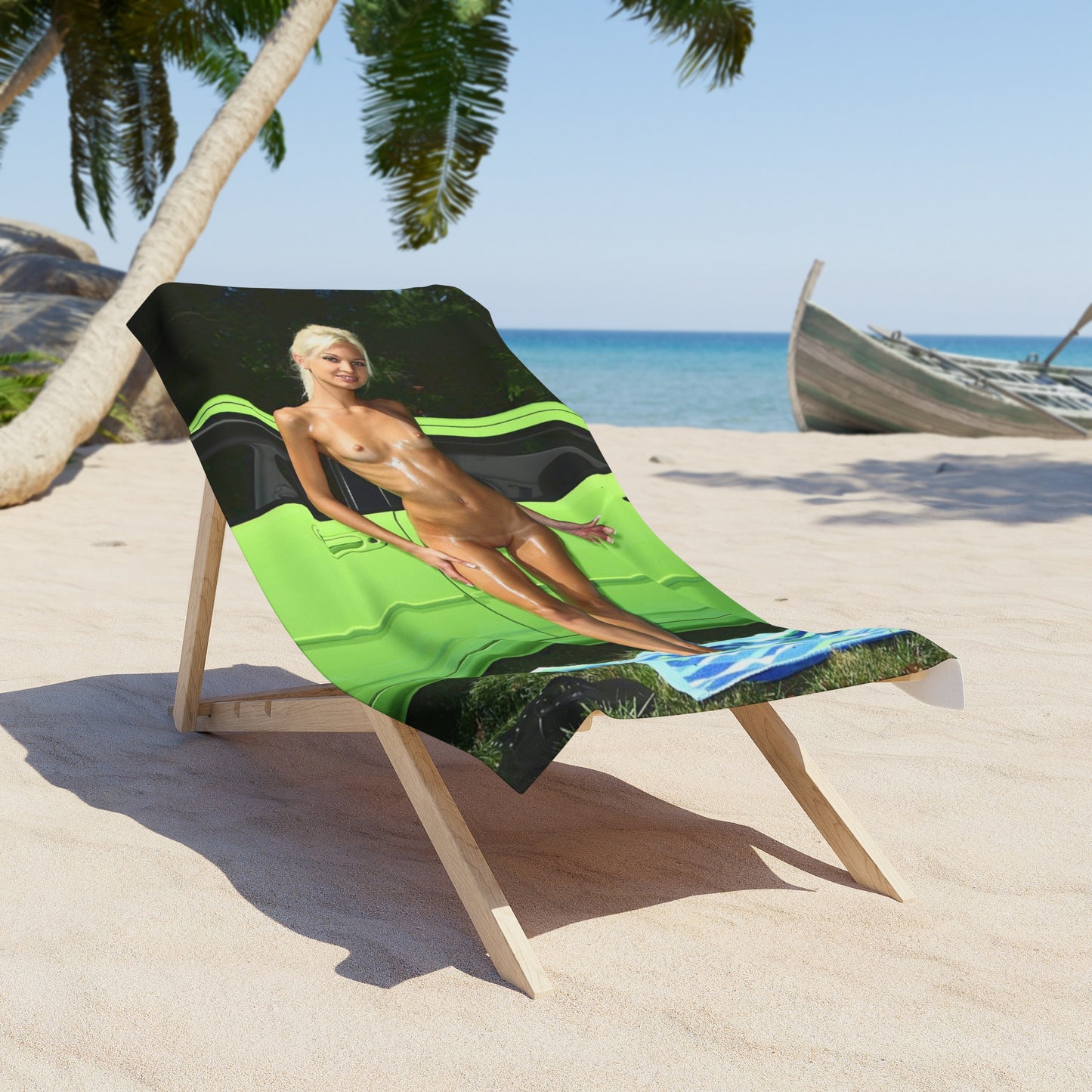 Beach Towel Franziska Facella Nude