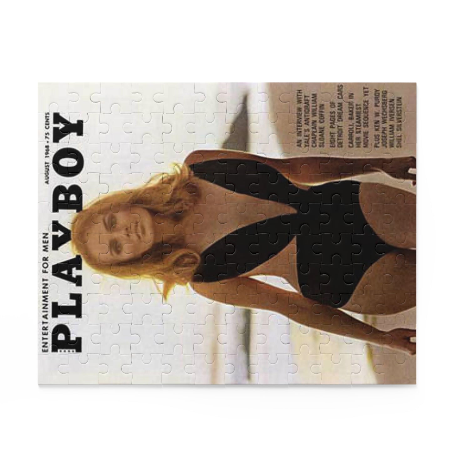 Puzzle (120, 252, 500-Piece) Playboy Cover August 1968
