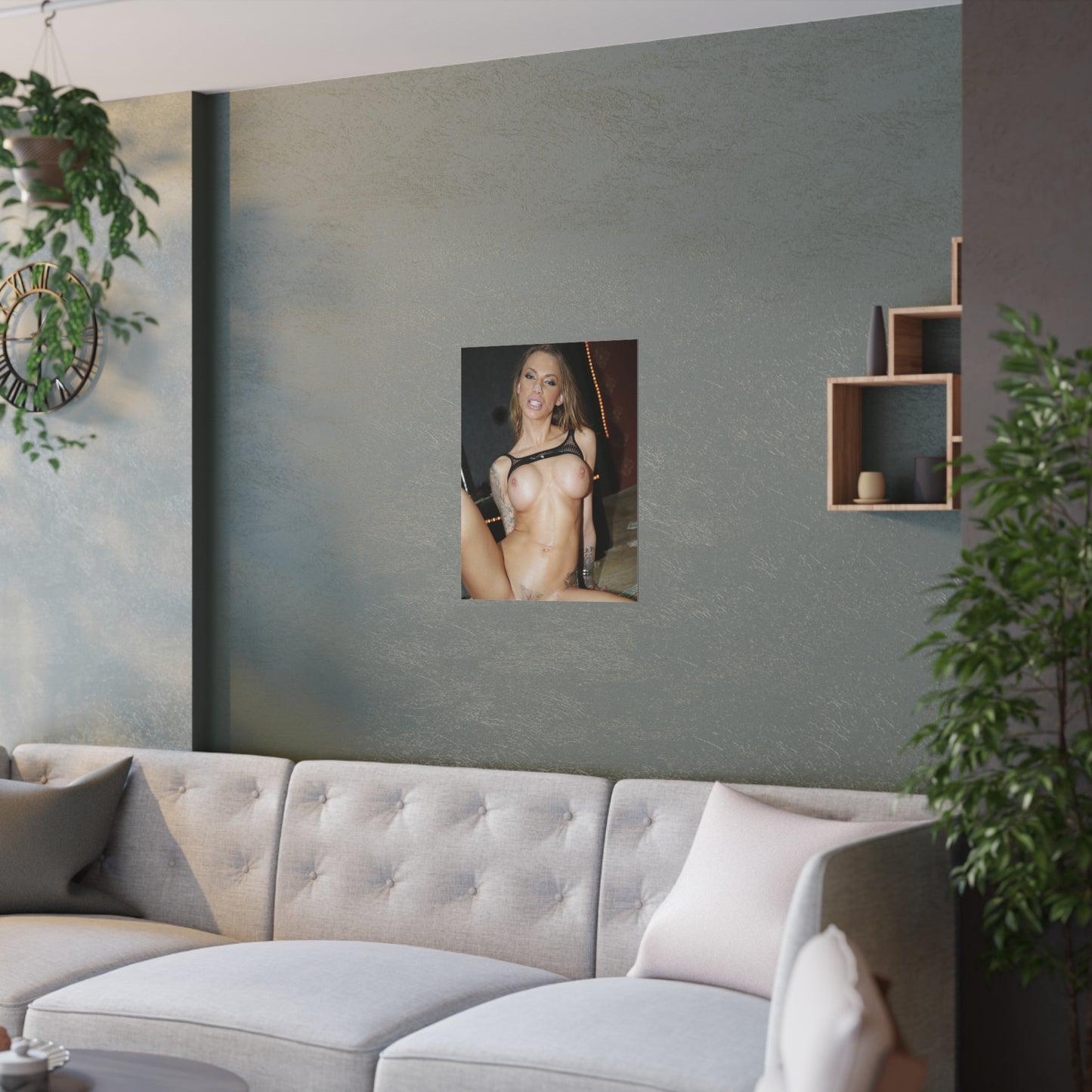 Satin Posters (210gsm) Adult Star Juelz Ventura Nude