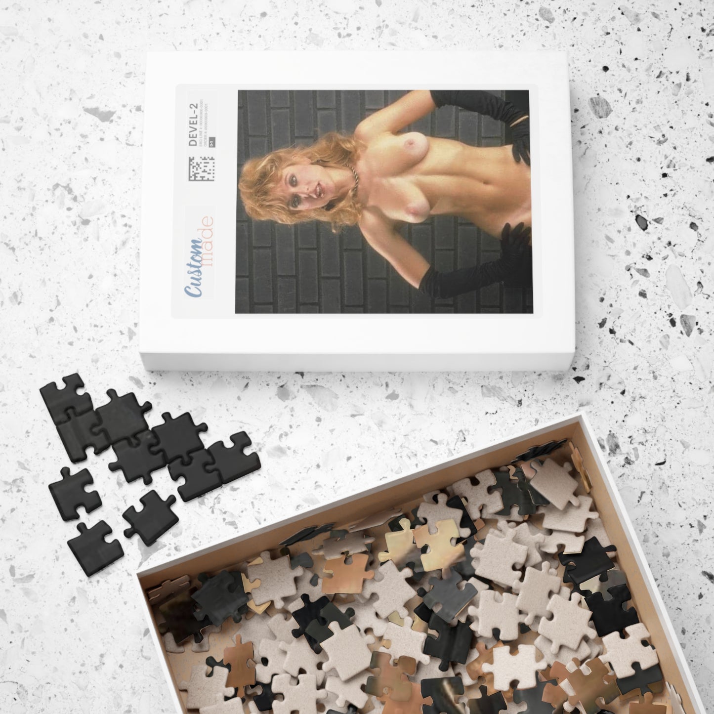 Puzzle (110, 252, 500, 1014-piece) Porn Star Puzzle Nina Hartley #4