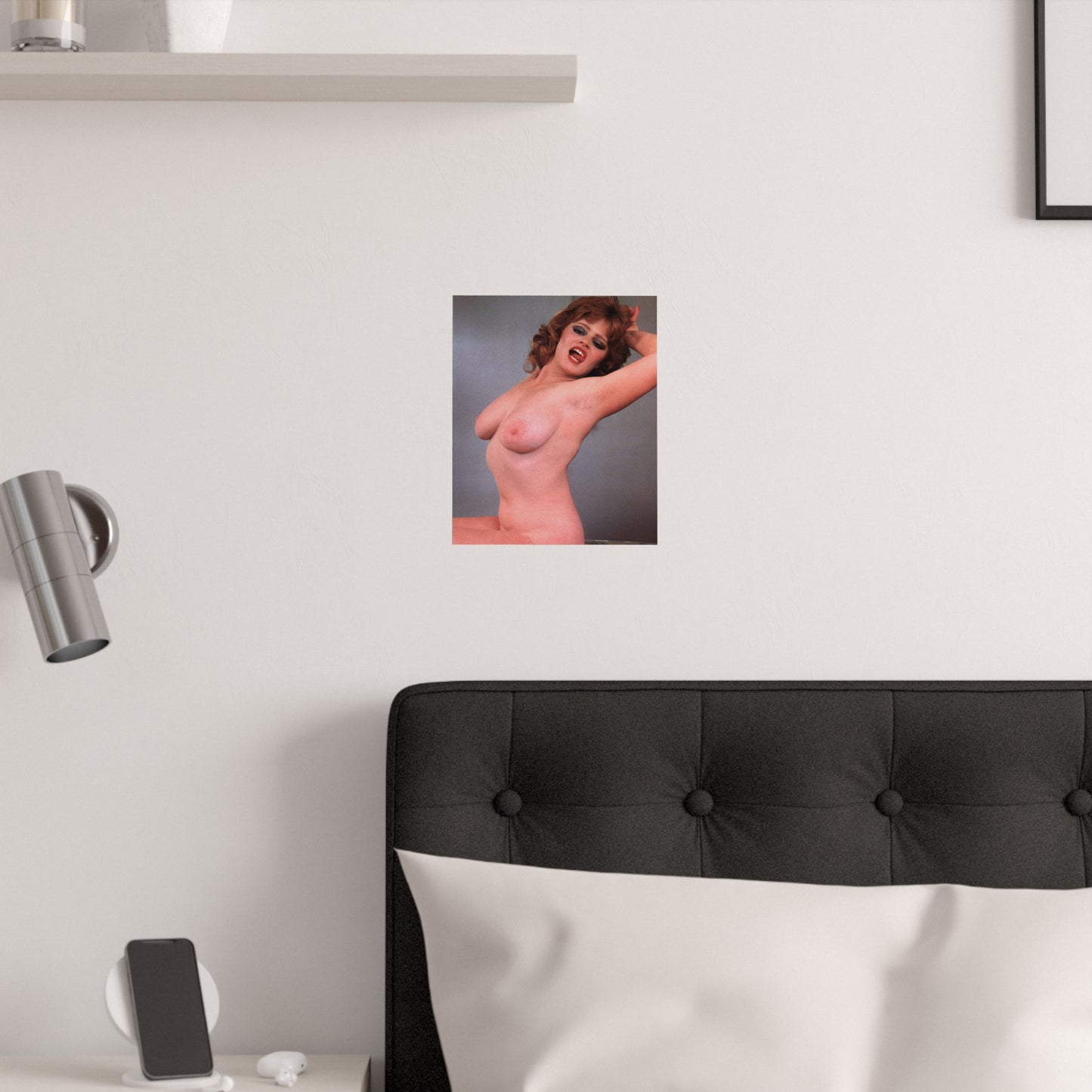 Satin Posters (210gsm) Retro Pornstar Lisa De Leeuw Nude