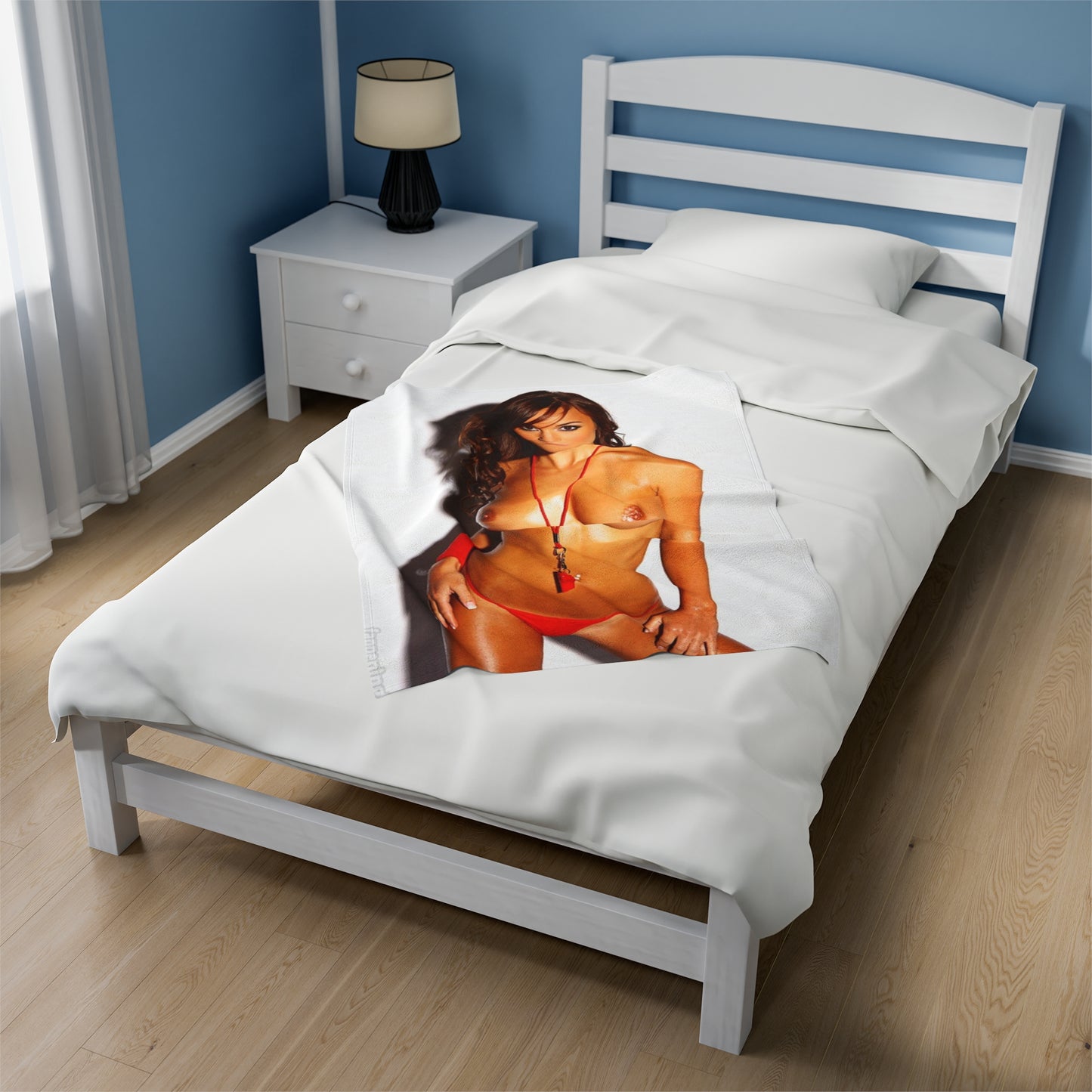 Velveteen Plush Blanket Sexy Brit Rosie Jones Nude