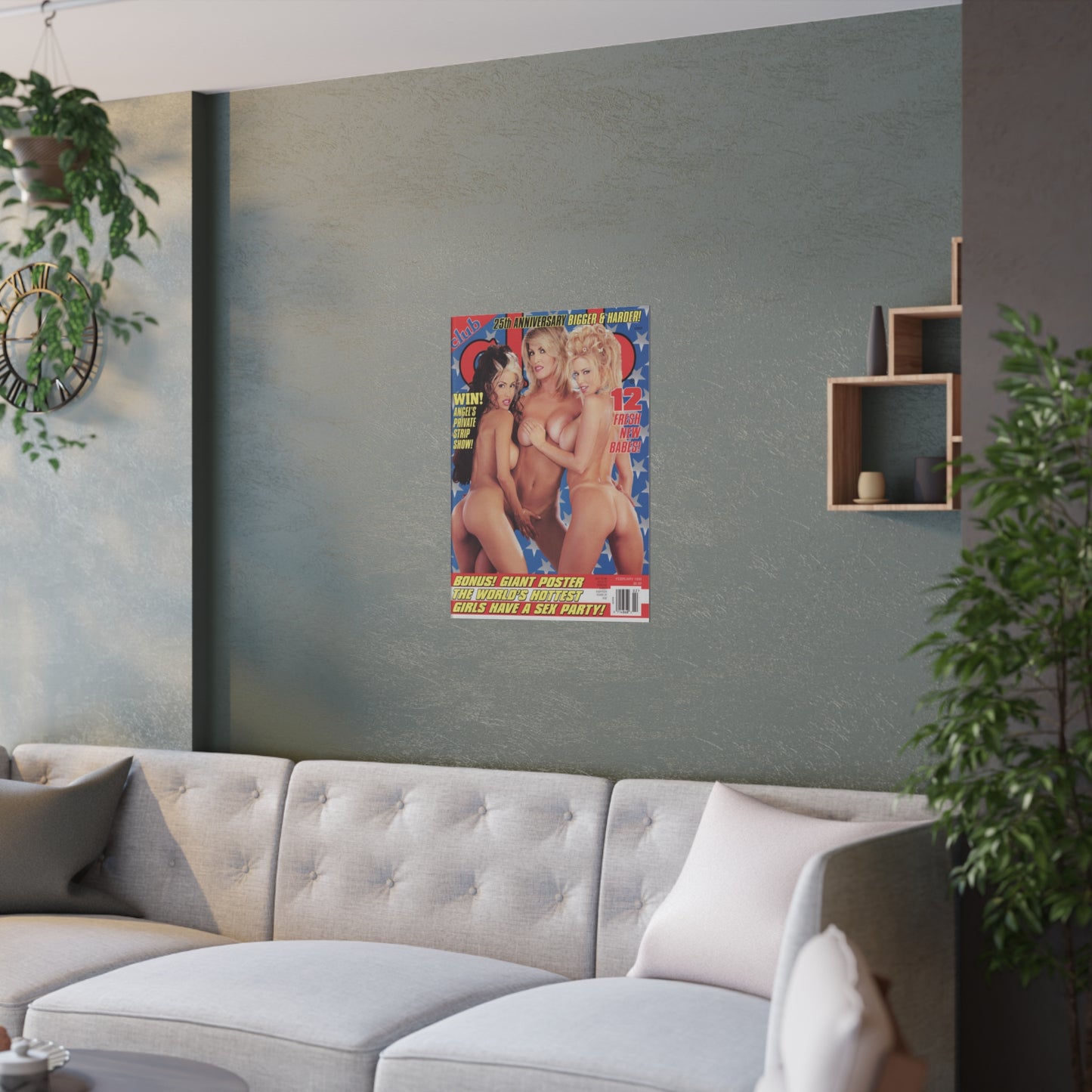Satin Posters (210gsm) Jenna Jameson Magazine Cover