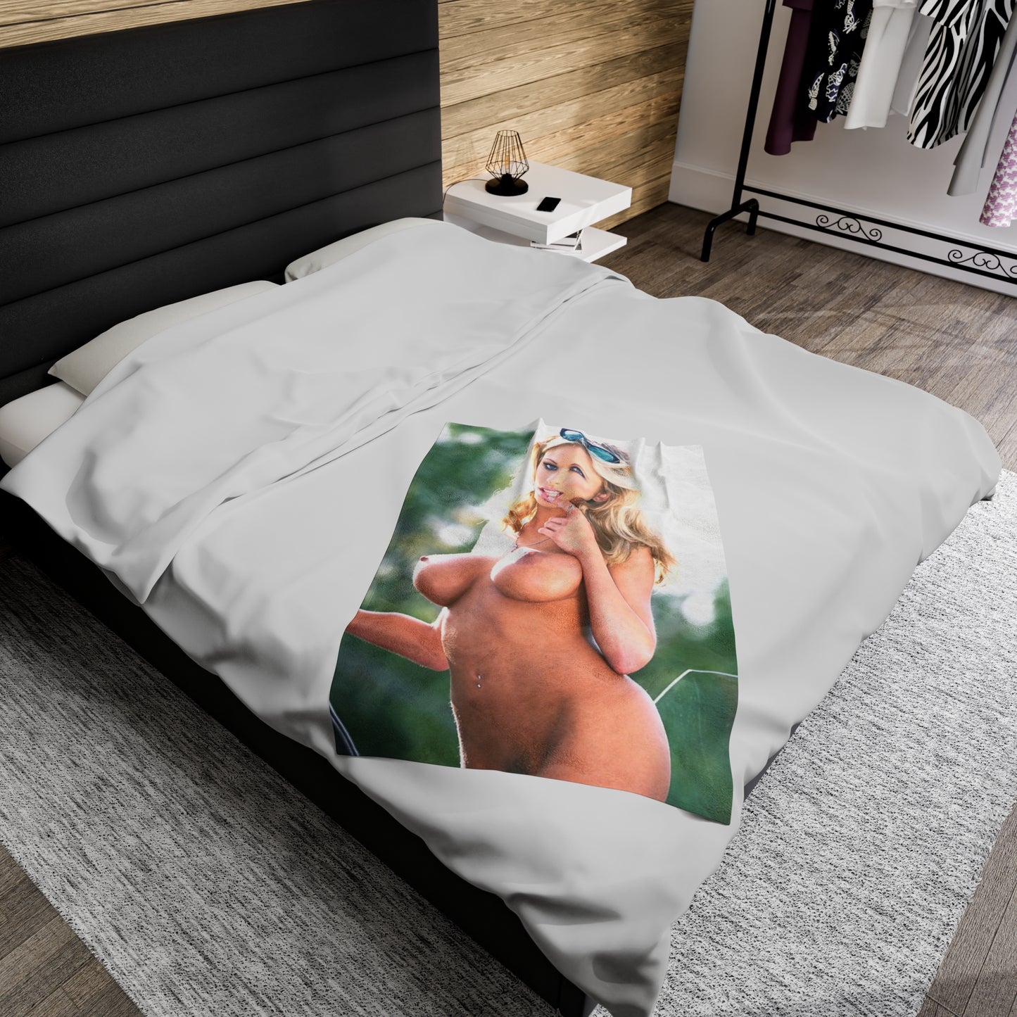 Velveteen Plush Blanket Pornstar Briana Banks Nude