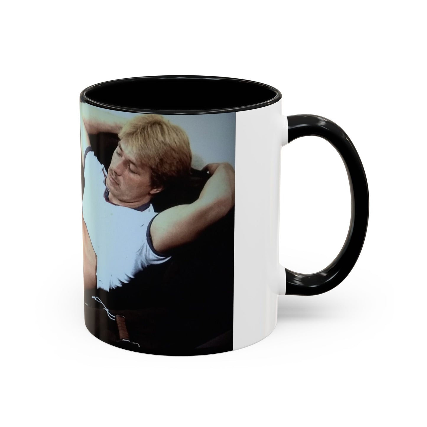 Accent Coffee Mug (11, 15oz) Traci Lords Retro Porn Star Nude Naked