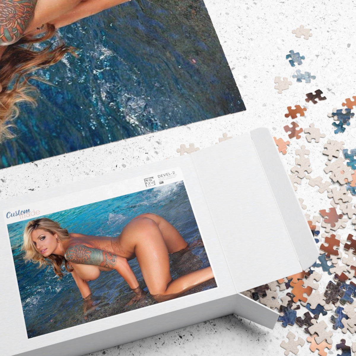 Puzzle (110, 252, 500, 1014-piece) Pornstar Teagan Presley Nude