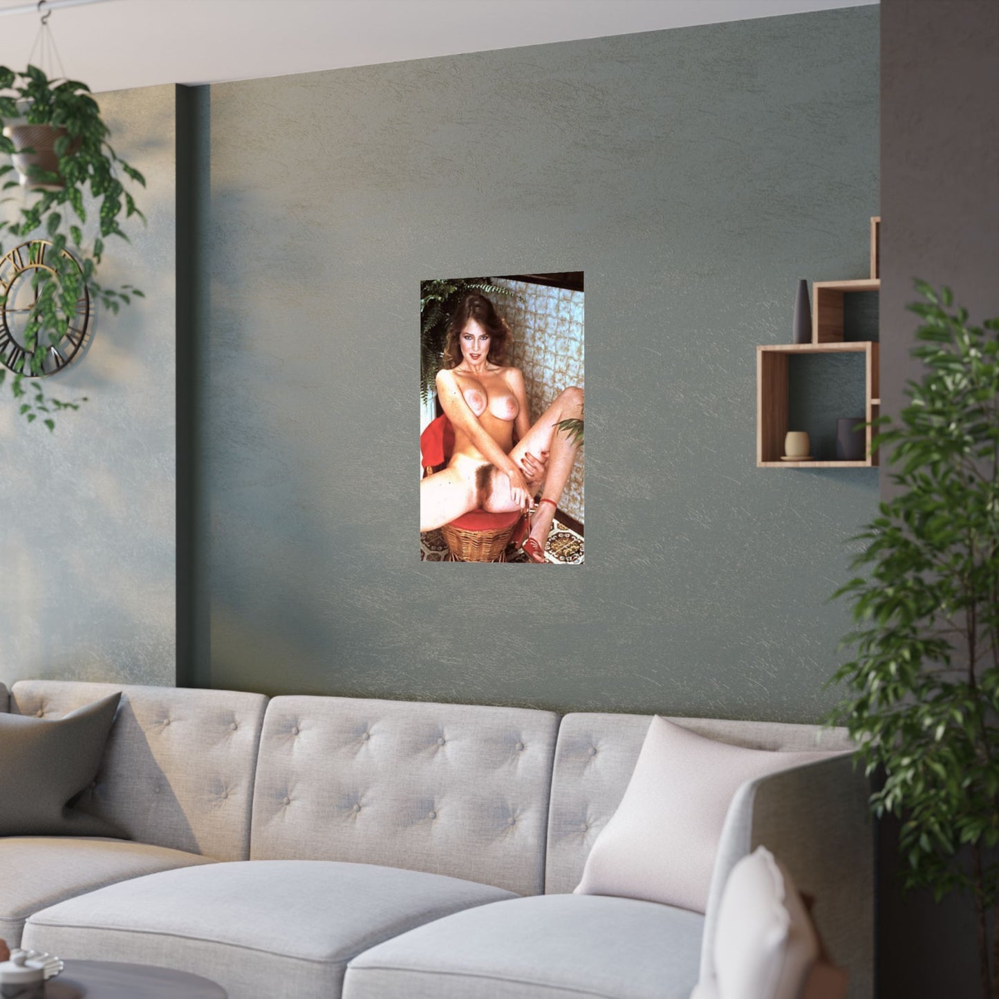 Satin Posters (210gsm) Traci Lords Nude Retro Pornstar Sex