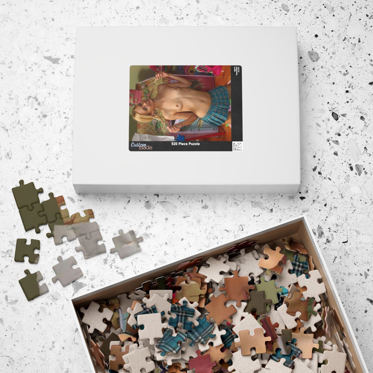 Puzzle (110, 252, 520, 1014-piece) Franziska Facella Nude