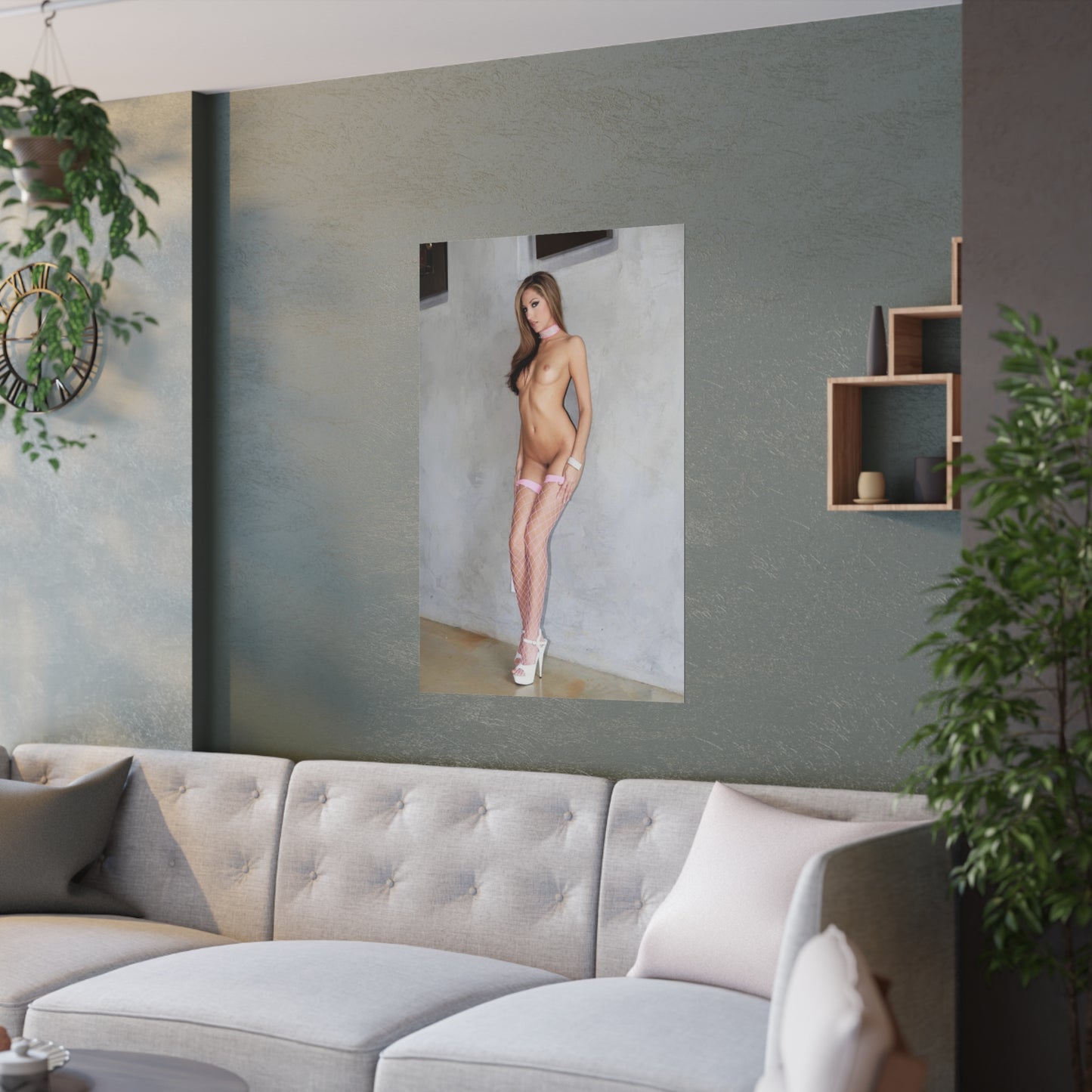 Satin Posters (210gsm) Pornstar Jenna Haze Nude