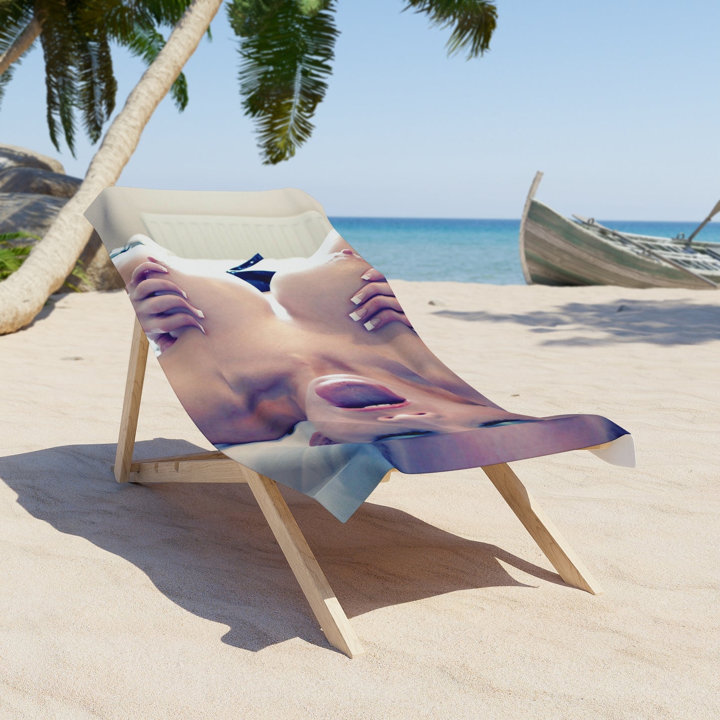 Beach Towel Target Practice Nude