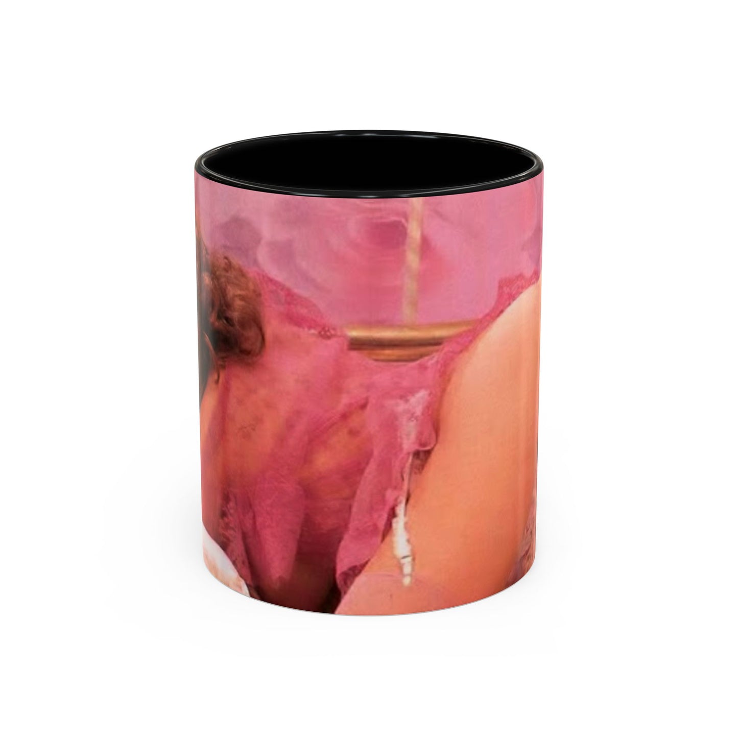 Accent Coffee Mug (11, 15oz) Retro Porn Star Traci Lords Nude