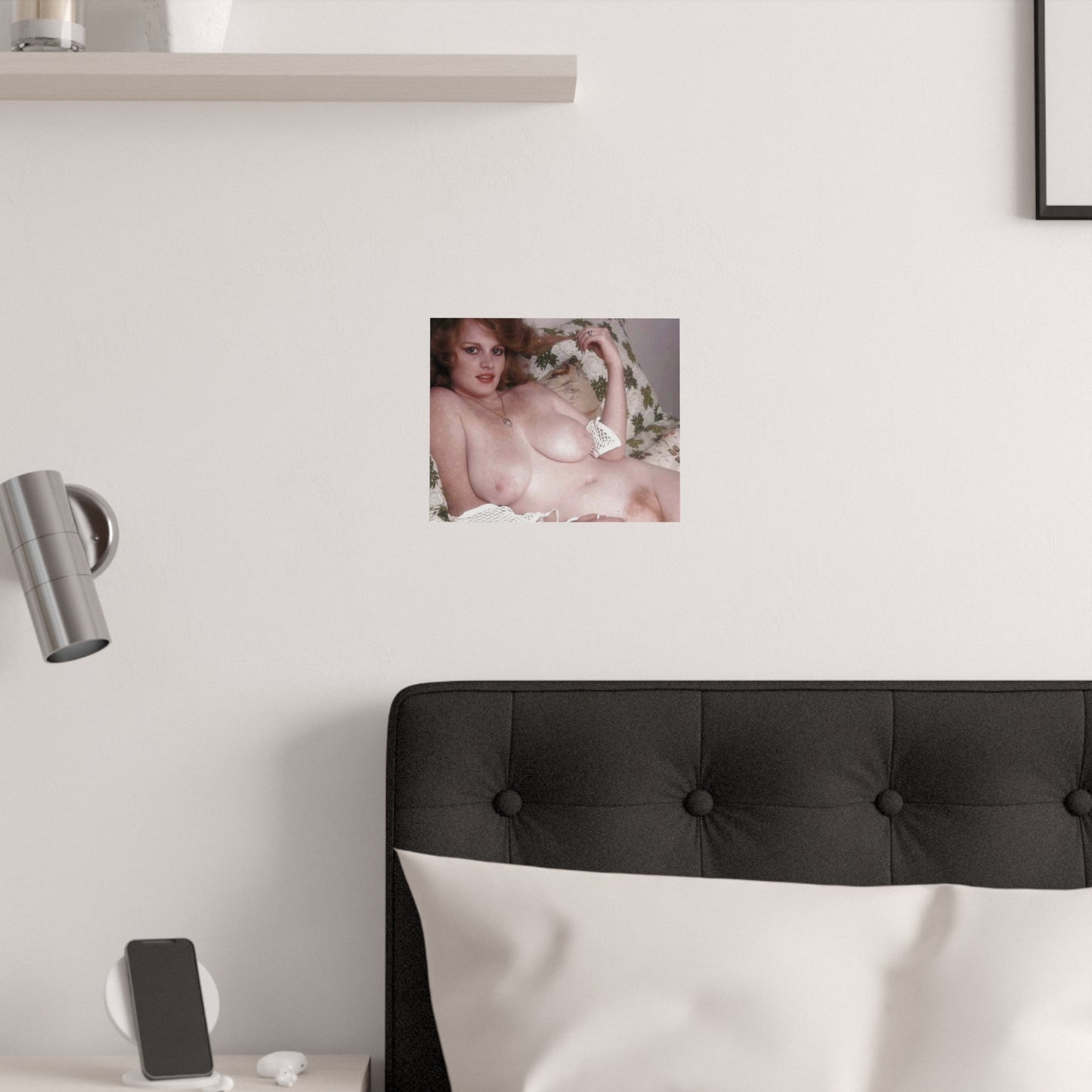 Satin Posters (210gsm) Retro Pornstar Lisa De Leeuw Nude
