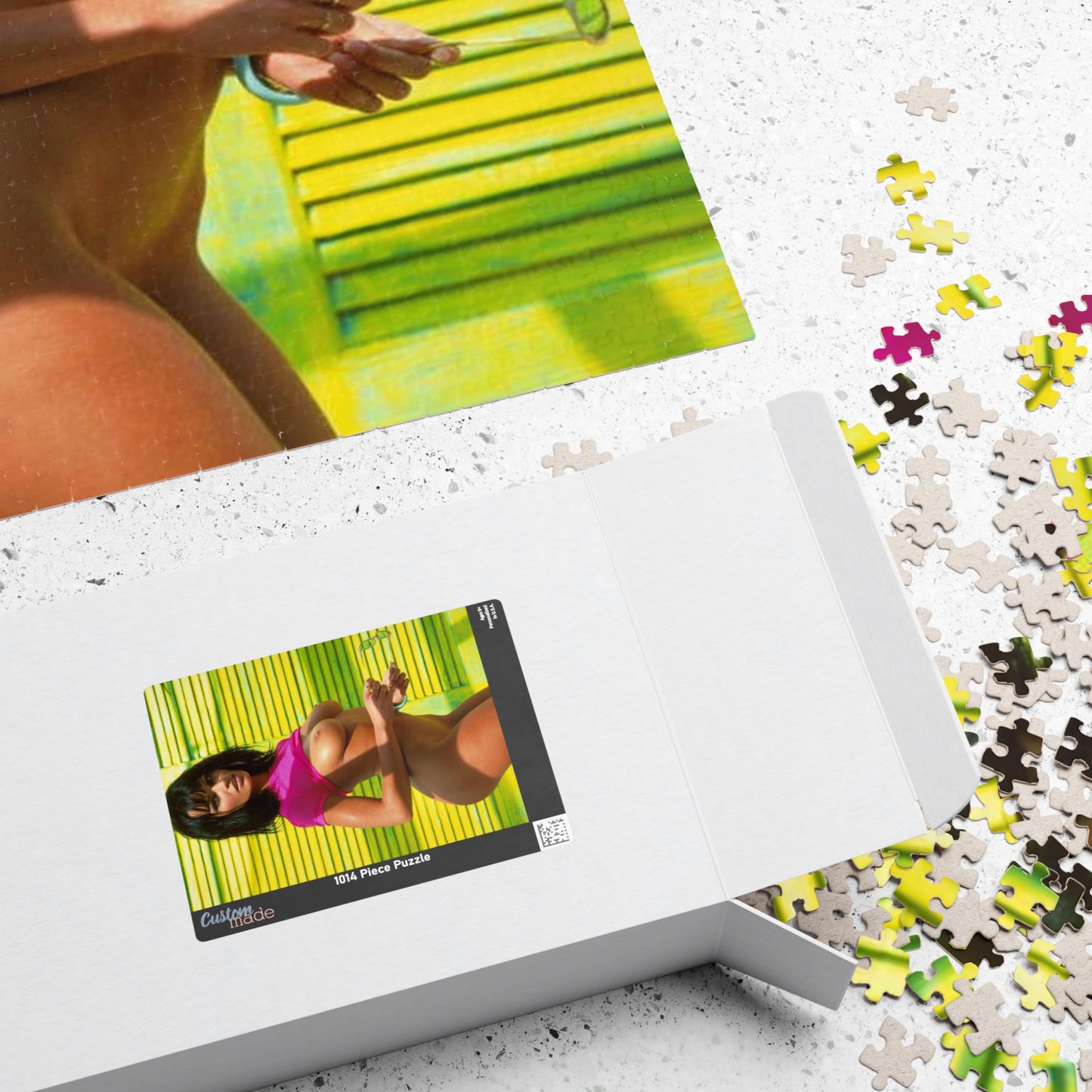 Puzzle (110, 252, 520, 1014-piece) Retro Porn Star Anita Blond