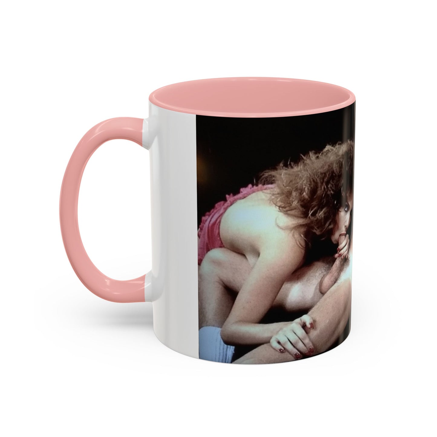 Accent Coffee Mug (11, 15oz) Traci Lords Retro Porn Star Nude Naked