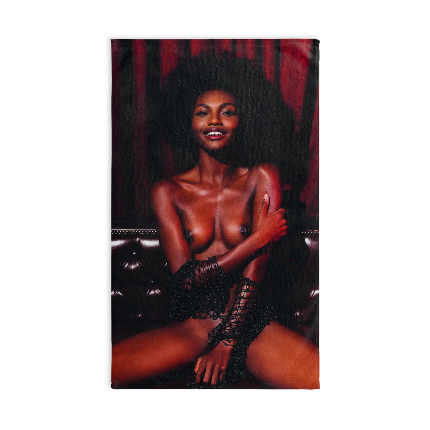Hand Towel Playboy Playmate October 2017 Milan Dixon