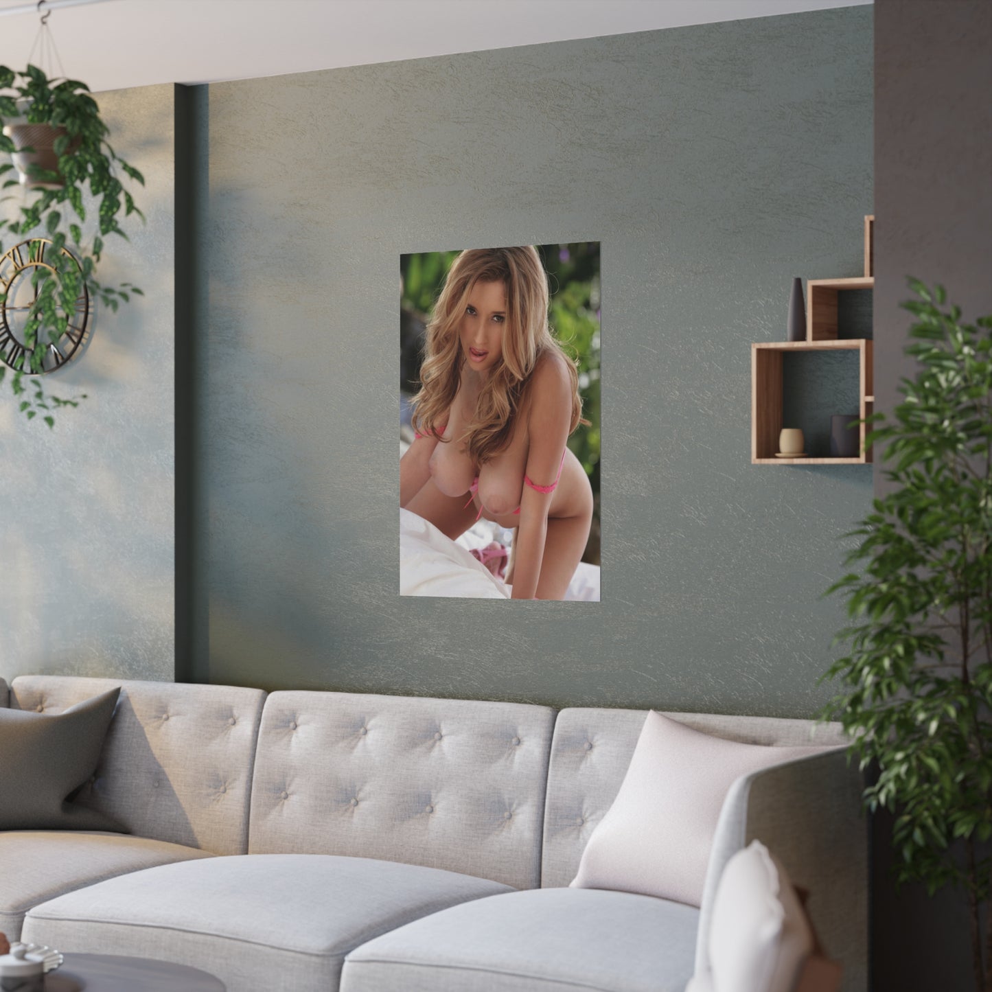 Satin Posters (210gsm) Shay Laren Nude 6