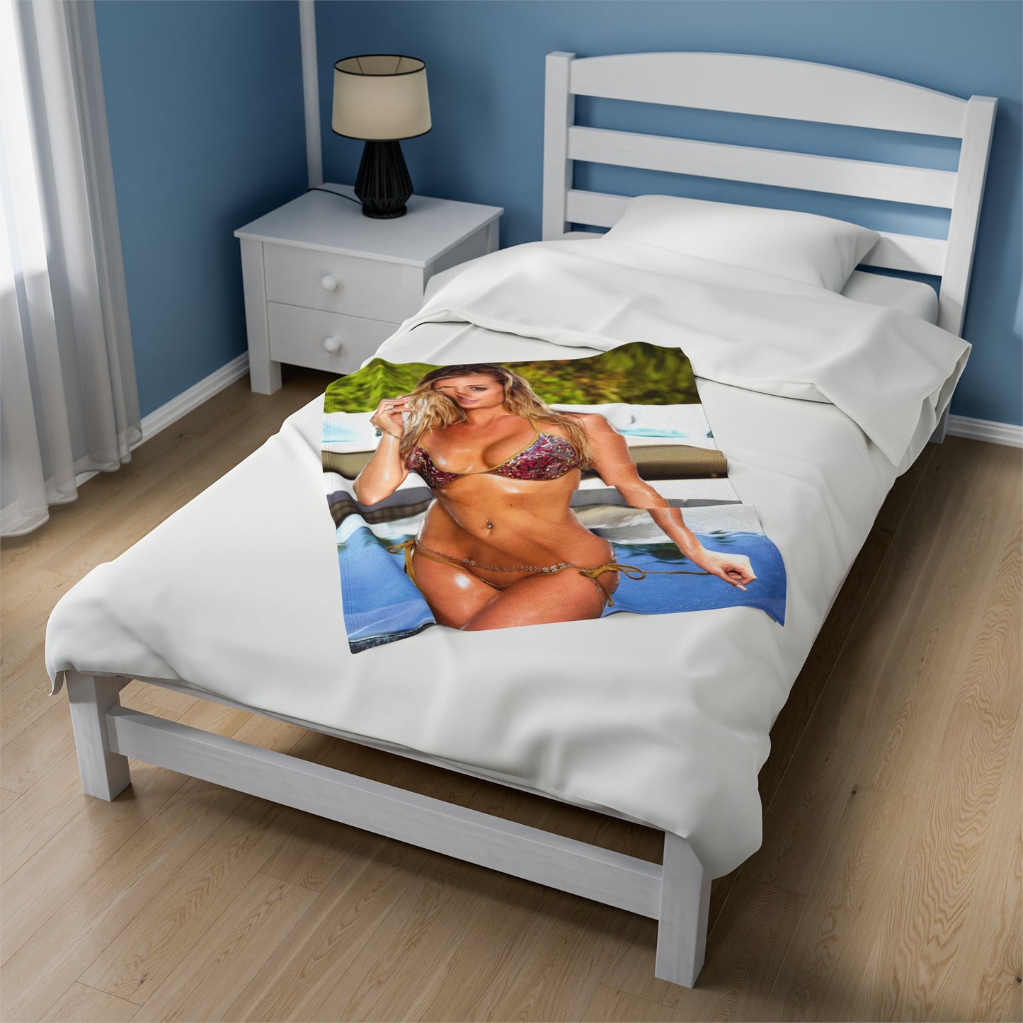 Velveteen Plush Blanket Samantha Saint