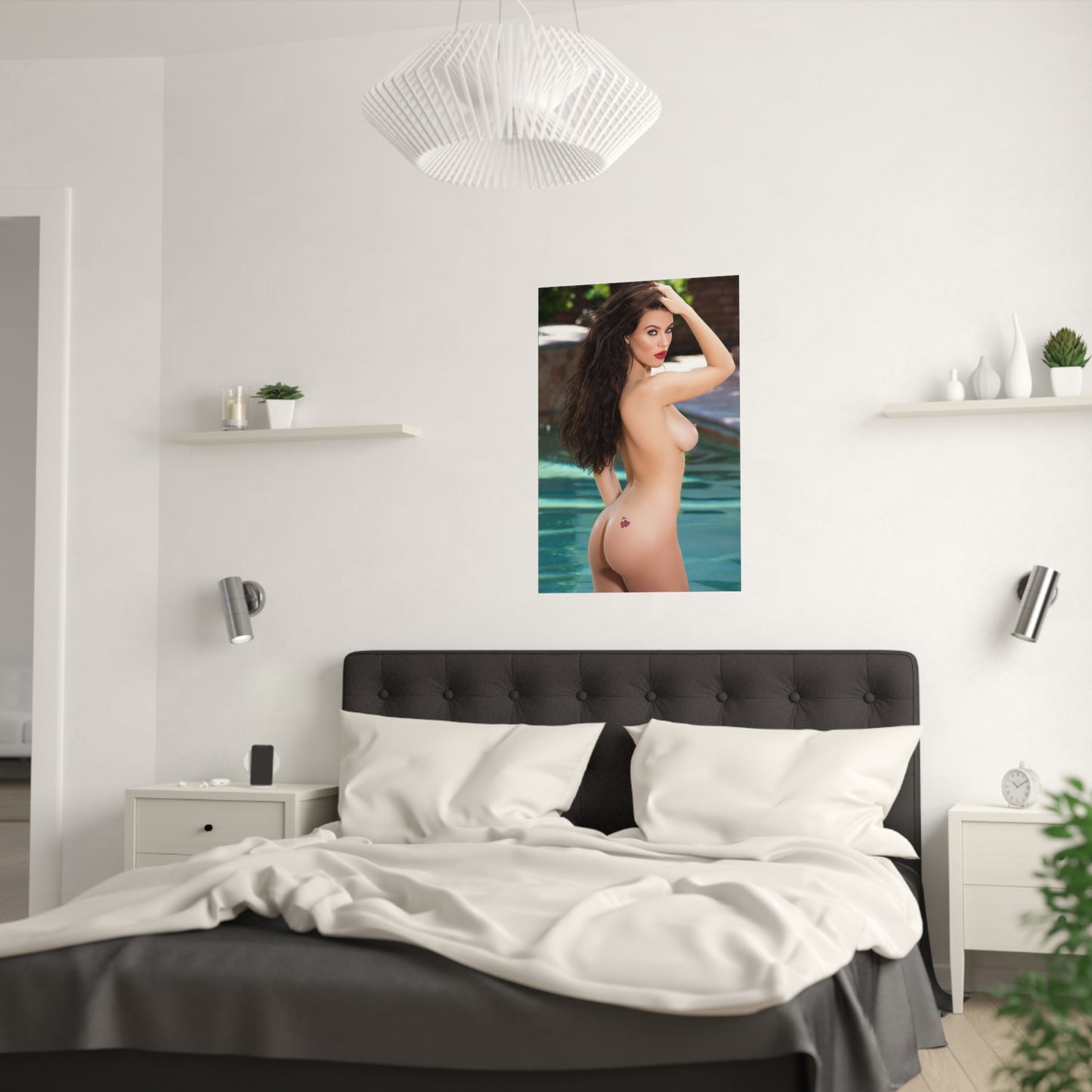 Satin Posters (210gsm) Lana Rhoades Nude