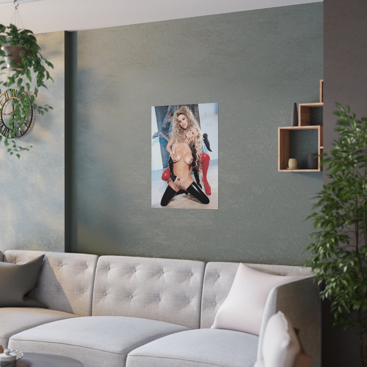 Satin Posters (210gsm) Jenna Jameson and Janine Lindenmulder