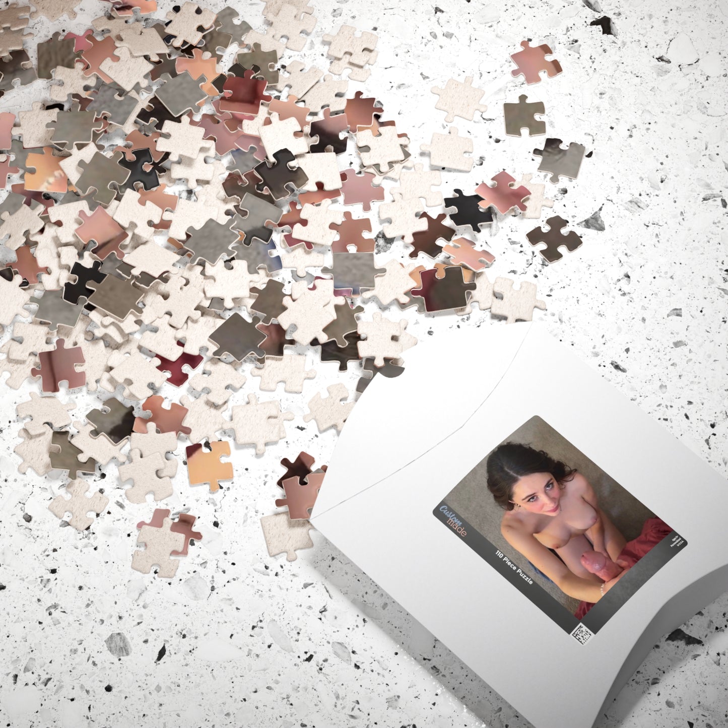 Puzzle (110, 252, 520, 1014-piece) Teen Eager for Cum