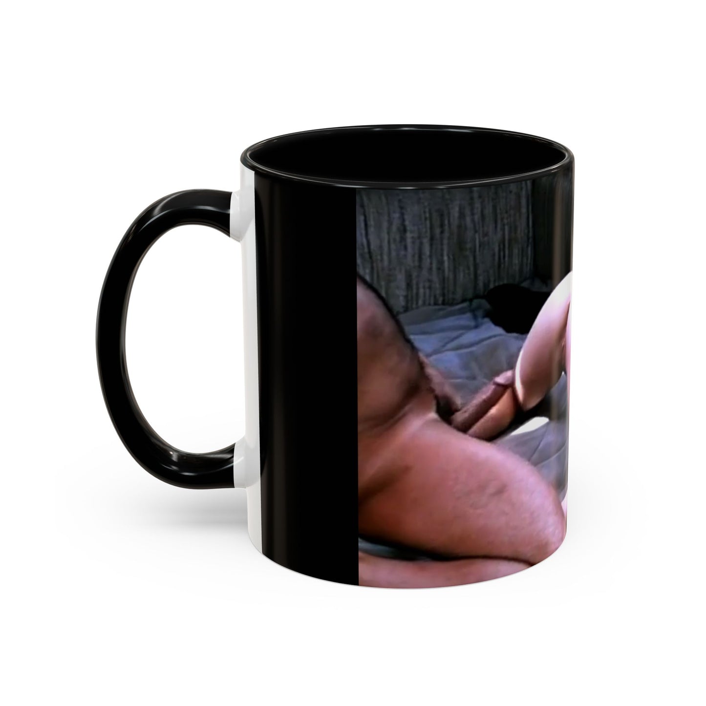 Accent Coffee Mug (11, 15oz) Traci Lords Nude Naked Retro