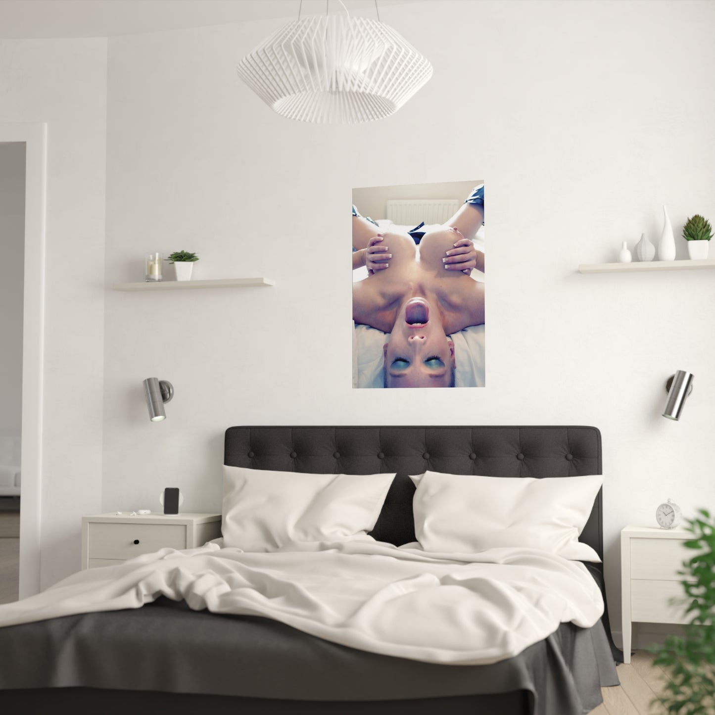 Satin Posters (210gsm) Target Practice Nude