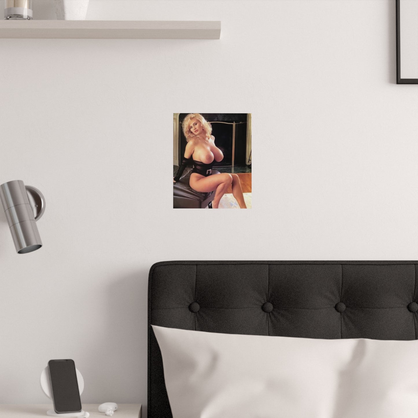 Satin Posters (210gsm) Retro Porn Star Marilyn Melons